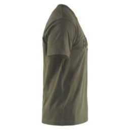 Blaklader 3D Short Sleeve T-Shirt Forest Night 2X Large 46" Chest