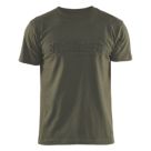 Blaklader 3D Short Sleeve T-Shirt Forest Night 2X Large 46" Chest