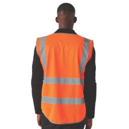 Regatta Pro Executive Hi-Vis Vest Orange 3X Large 50" Chest