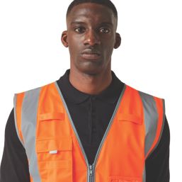 Regatta Pro Executive Hi-Vis Vest Orange 3X Large 50" Chest