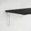 Essentials Folding Shelf Brackets White 280mm x 200mm 2 Pack