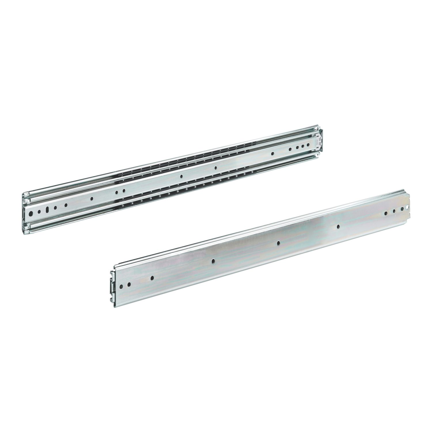Essentials Steel Heavy Duty Self-Closing Ball Bearing Drawer Runners 450mm 2 Pack (628VN)