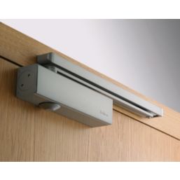 Briton 2320B.T.SES Fire Rated Overhead Door Closer Silver
