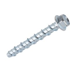 Easyfix  Bright Zinc-Plated Carbon Steel Concrete Bolts M8 x 80mm 10 Pack