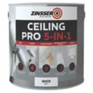 Zinsser  2.5Ltr White Matt Self Priming Ceiling Paint