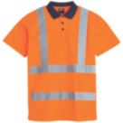 Pro RTX High Visibilty  Polo Shirt Orange Small 36" Chest