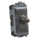 Knightsbridge  20AX Grid SP Control Switch Smoked Bronze