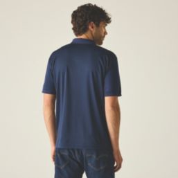 Regatta Recycle.Me Pique Polo Shirt Navy 2X Large 51" Chest