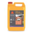 Sika SikaMix Mortar Plasticiser Dark Brown 5Ltr
