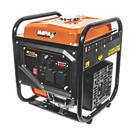 IMPAX IM3500IFG 3600W Open Frame Inverter Generator + 2.1A 1-Outlet Type A USB Charger 230V