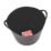 Red Gorilla  Polyethylene Tub Black 38Ltr