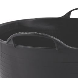 Red Gorilla  Polyethylene Tub Black 38Ltr