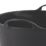 Red Gorilla  Polyethylene Tub Black 38Ltr