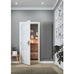 Terma Rolo-Room-E 1000W Electric Radiator 1800mm x 480mm Grey / Silver 3410BTU