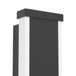 Eglo Neviano Outdoor LED Wall Light Black 7W 2100lm