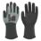 Wonder Grip WG-2187 Dexcut Cut-Resistant Gloves Grey 2X Large