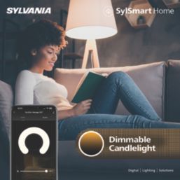 Sylvania Toledo Vintage E27 G200 LED Smart Light Bulb 7.5W 450lm