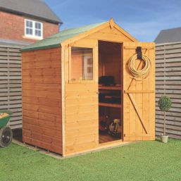 Mercia  6' x 4' (Nominal) Apex Shiplap T&G Timber Shed