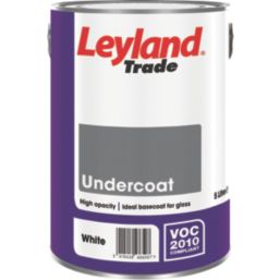 Leyland Trade  5Ltr White Matt  Interior & Exterior Wood & Metal Undercoat