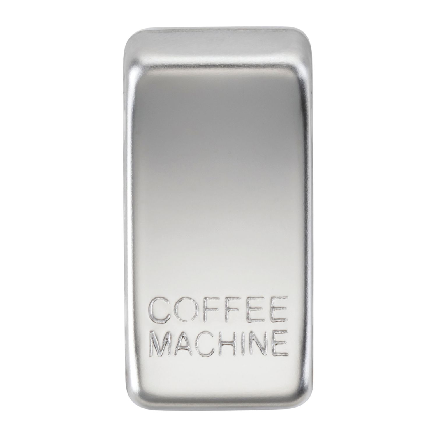 Knightsbridge 'COFFEE MACHINE' Switch Cover Polished Chrome (630CR)