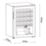 Essentials NNWC14UK Freestanding Black 24 Bottle Wine Cooler 480mm