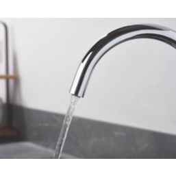 Bristan Raspberry Monobloc Kitchen Sink Mixer Taps Chrome-Plated 1 Pair
