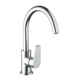 Bristan Raspberry Monobloc Kitchen Sink Mixer Taps Chrome-Plated 1 Pair