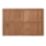 Forest Vertical Board Closeboard  Fence Panels Golden Brown 6' x 4' Pack of 5