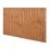 Forest Vertical Board Closeboard  Fence Panels Golden Brown 6' x 4' Pack of 5