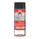 V33 400ml White Gloss Heat Resistant Radiator & Appliance Spray Paint