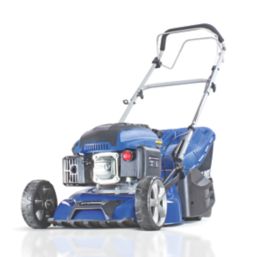 Hyundai HYM430SPR 43cm 139cc Self-Propelled Rotary Petrol Roller Lawnmower