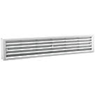 Map Vent Fixed Louvre Vent White 430mm x 75mm