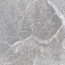 Splashwall Elite Serpentine Stone Postformed Bathroom Wall Panel Stone Grey 2420mm x 1200mm x 10mm