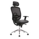 Nautilus Designs Liberty High Back Executive Chair Black