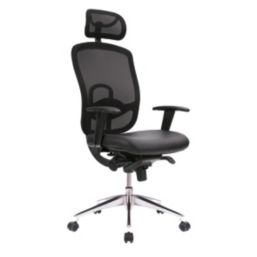 Nautilus Designs Liberty High Back Executive Chair Black
