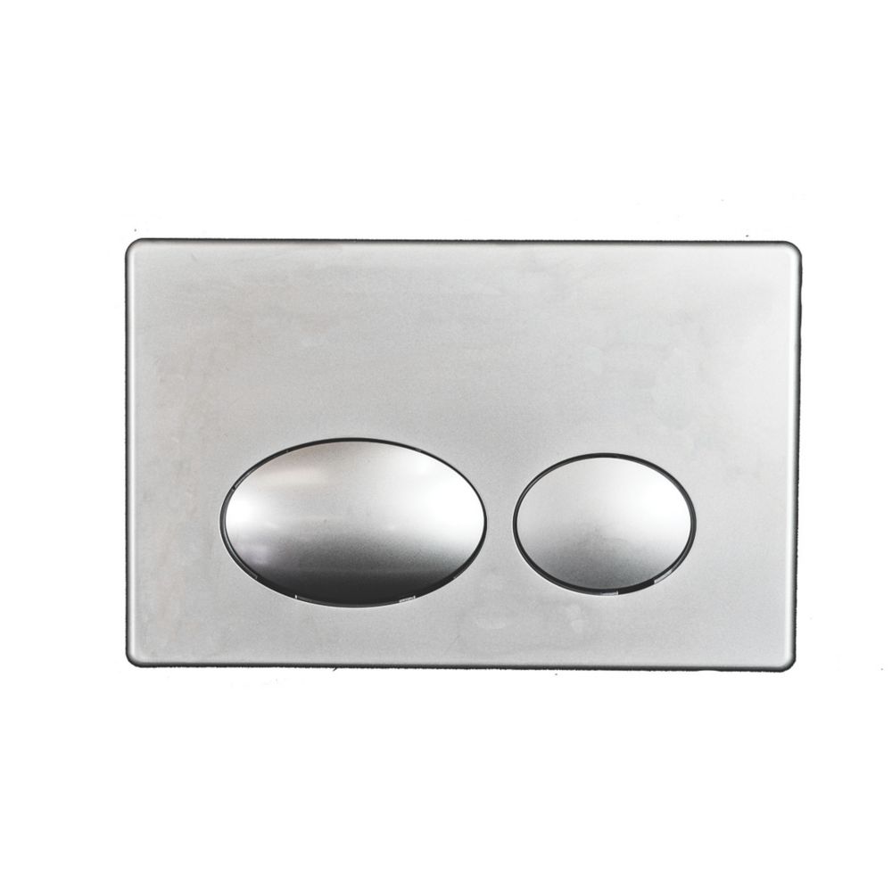 Fluidmaster Tactile Dual-Flush T-Series Activation Plate Matt Chrome