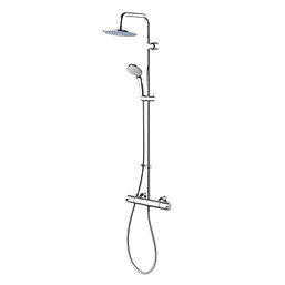 Ideal Standard Ceratherm HP/Combi Flexible Exposed Chrome Thermostatic Dual Shower Mixer