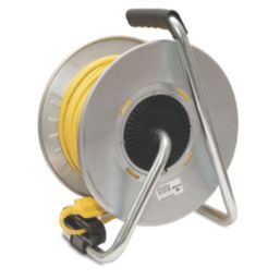 Stanley 13A 4-Gang 50m  FatMax Cable Reel + 2.1A 2-Outlet Type A USB Charger 240V