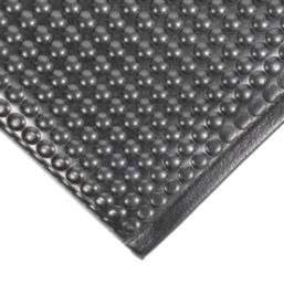 COBA Orthomat Premium Bubble Anti-Fatigue Floor Mat Black 1500mm x 900mm x 16mm