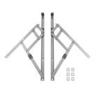 Smith & Locke  Friction Stay Window Hinges Side-Hung 400mm 2 Pack