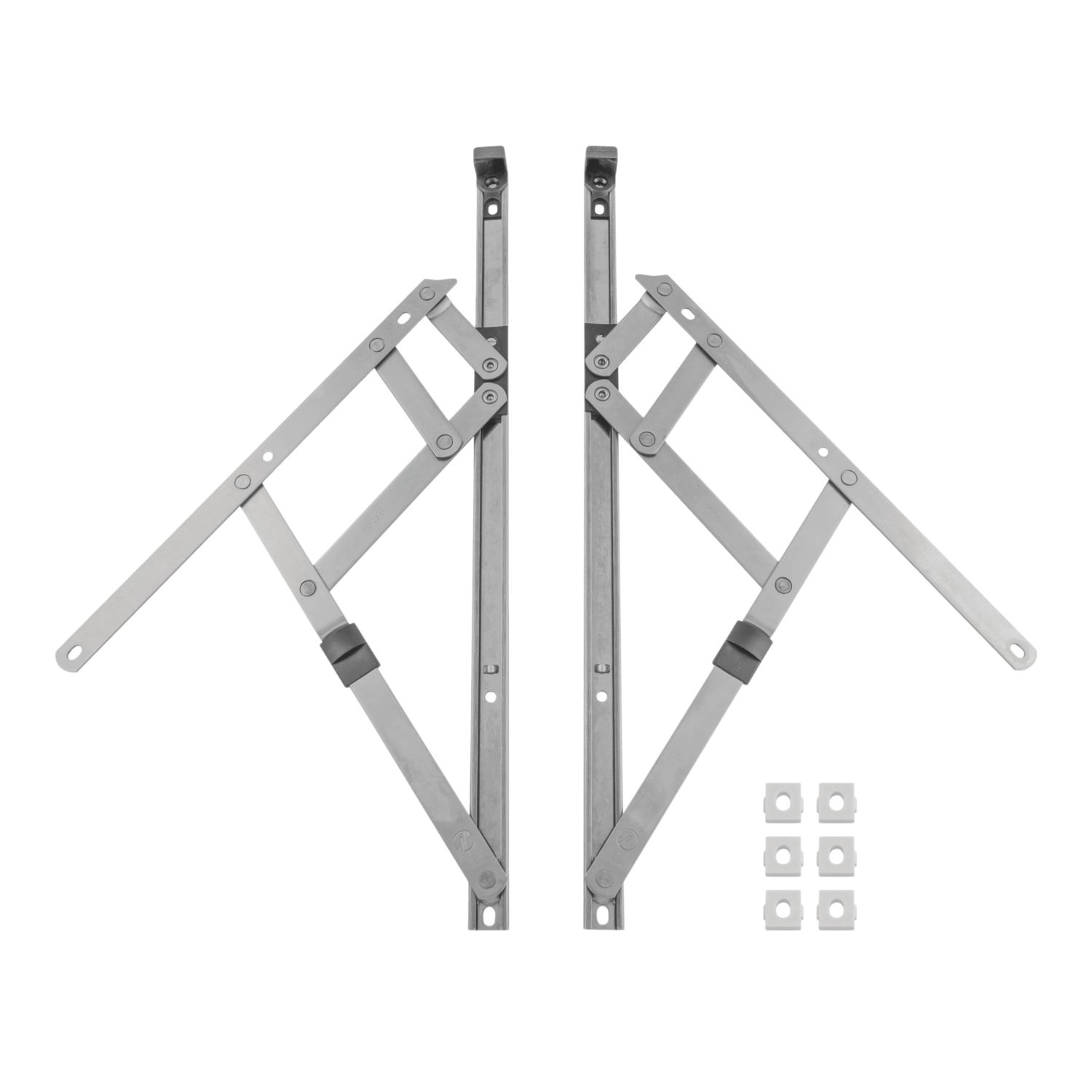 Smith & Locke Friction Stay Window Hinges Side-Hung 700mm 2 Pack (630YX)
