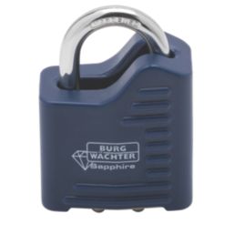 Burg-Wachter Sapphire     Laminated Padlock Blue 40mm