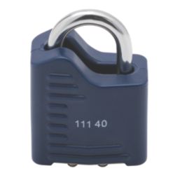 Burg-Wachter Sapphire     Laminated Padlock Blue 40mm