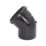 FloPlast  Push-Fit 135° Single Socket Bend Black 110mm