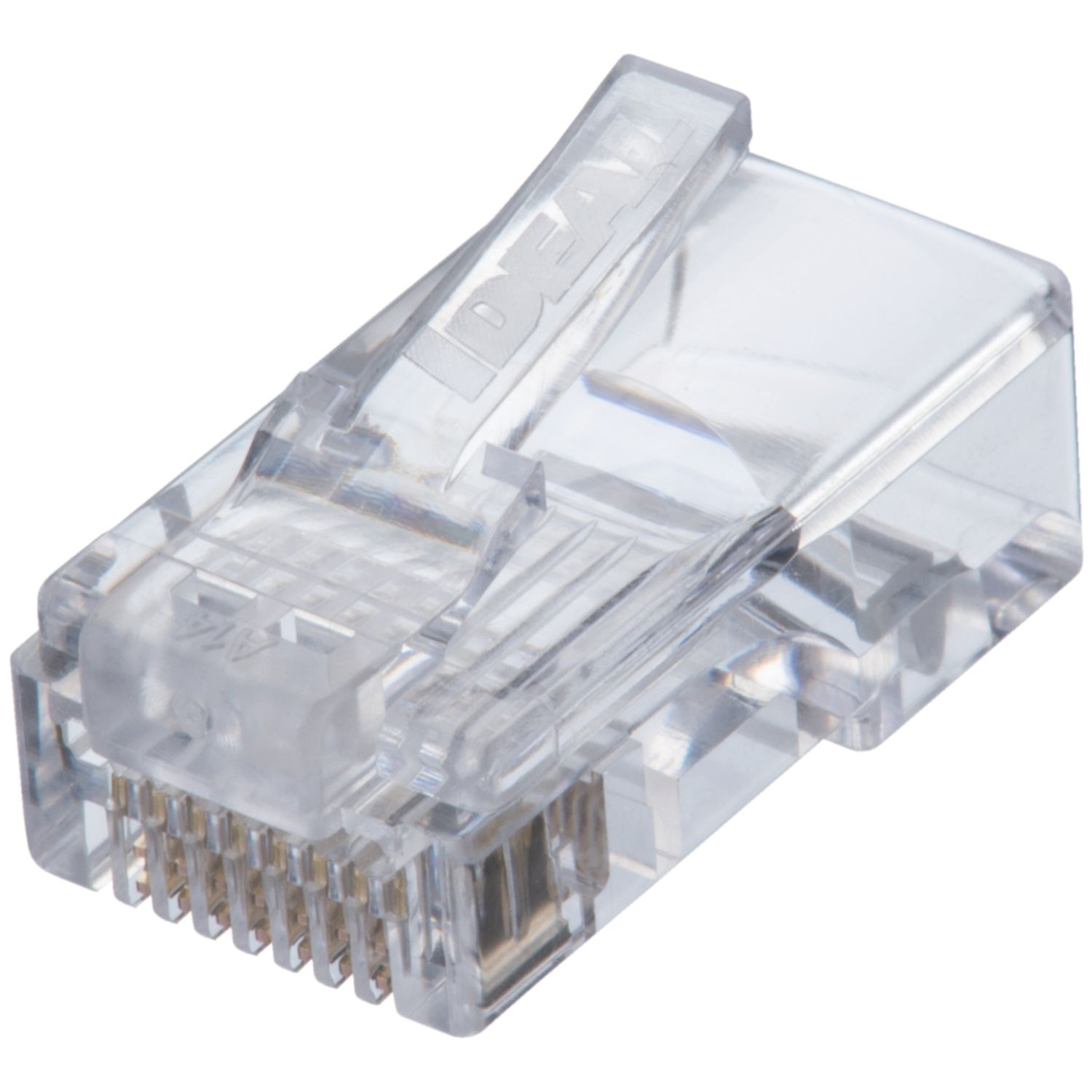 Ideal RJ45 8P/8C Feed-Thru Modular Plugs 25 Pack (6317X)