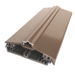 Radmat Building Materials Capex 70 Brown 35mm Glazing Bar & End Cap 3000mm x 70mm