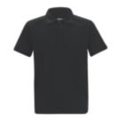 Regatta Pro Wicking Pique Polo Shirt Black Small 38" Chest