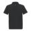 Regatta Pro Wicking Pique Polo Shirt Black Small 38" Chest
