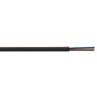 Time 2182Y Black 2-Core 0.75mm² Flexible Cable 50m Drum
