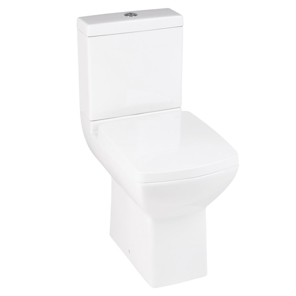 Options 600 Close Coupled Toilet Pack Dual Flush 6 4ltr Toilets